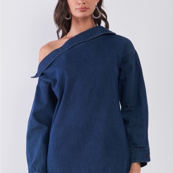 DENIM DRESS - Picture 5 of 6